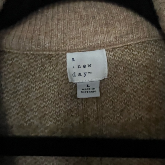 a new day Tan and Brown Women's Cardigan - Picture 2 of 3